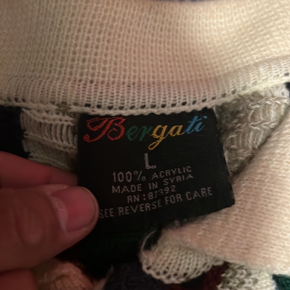 Vintage Bergati sweater - Picture 2 of 3